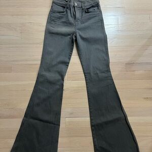 J Brand Charcoal Flare Jeans